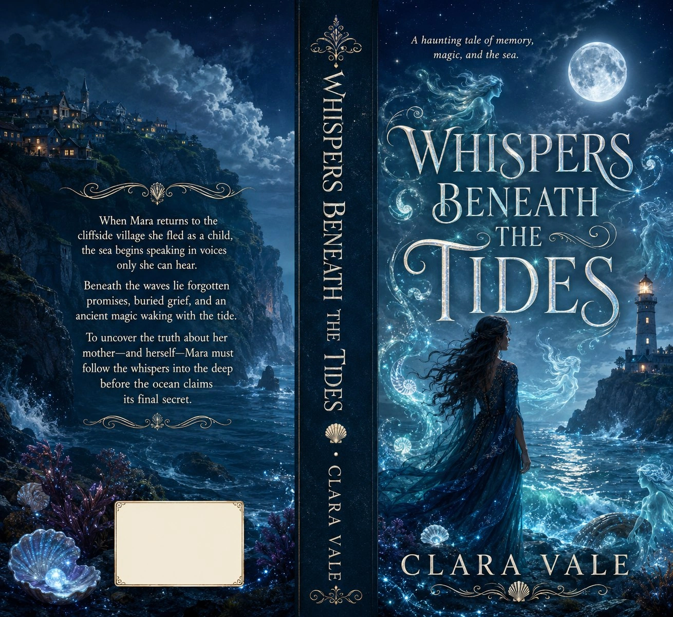 Full wrap KDP book cover sample