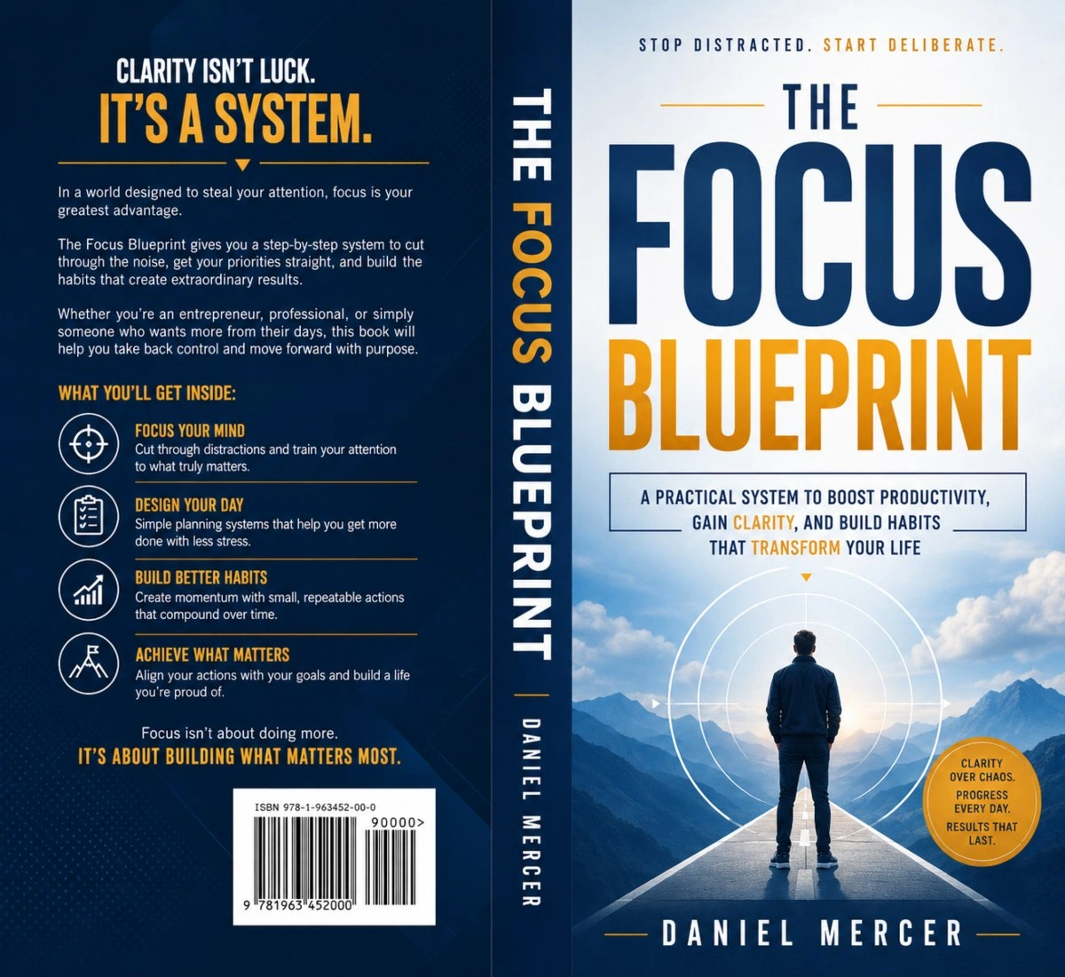 Full wrap KDP book cover sample