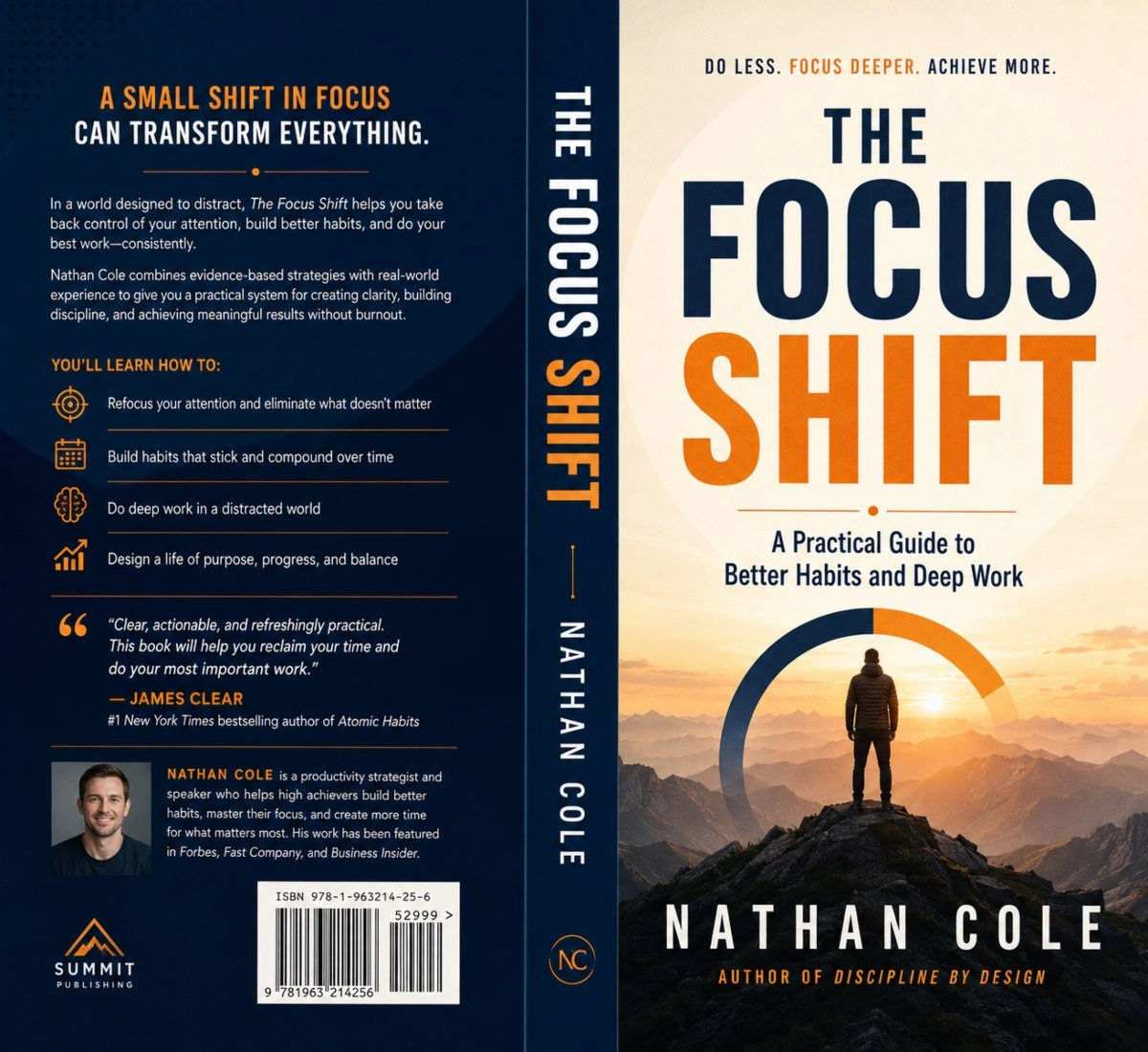 Full wrap KDP book cover sample